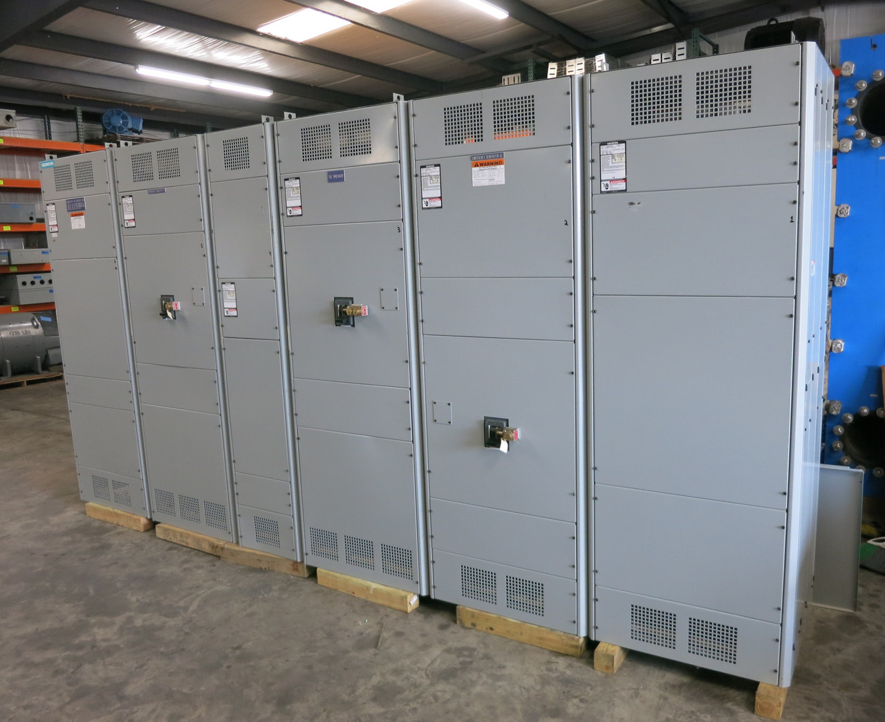 Siemens 1200A SB3 Tie-Breaker Switchgear 480/277 LNY3B120 LNG 1200